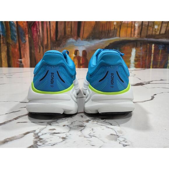 Hoka One M Bondi 9 Size 10.5D Men\'s Skyward Blue 1162011 SLHK Running Shoes